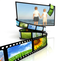 DVD Video TV Slideshow from your digital slides, negatives, photo 